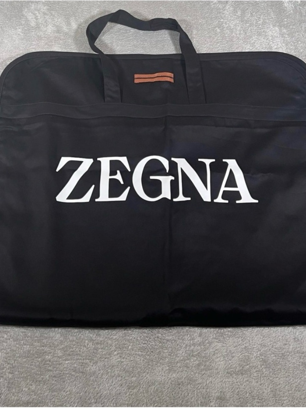 Zegna Black Men's Garment Bag - Travel & Suit Carrier